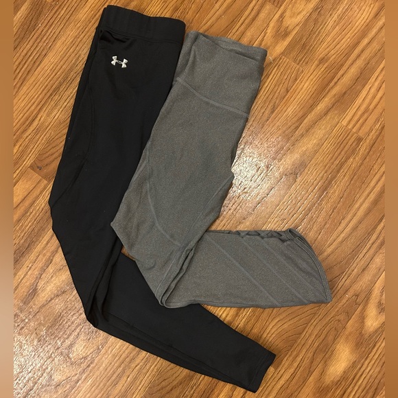 Under Armour Black ColdGear Fitted leggings - Picture 1 of 7